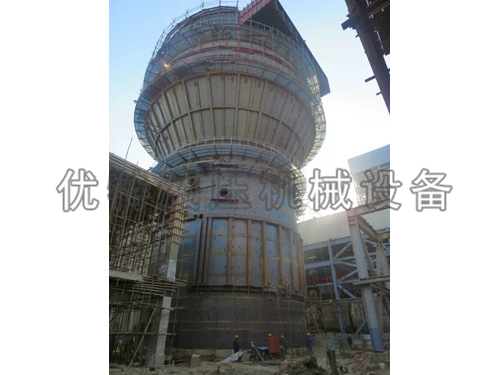 天津北疆电厂1600吨脱硫吸收塔